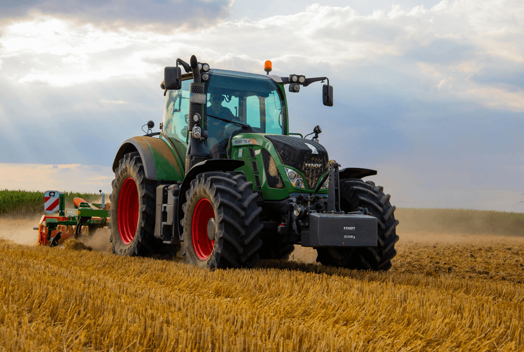 Résultat modifié du visuel de tracteur